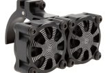 ANSMANN RACING 540/550 MOTOR HEATSINK & FAN - GUN METAL